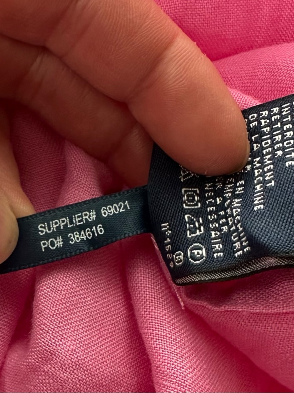 Ralph Lauren Sport Reworked Pink Linen Shirt | Patriotic American Flag | Size 4 - Picture 10 of 11